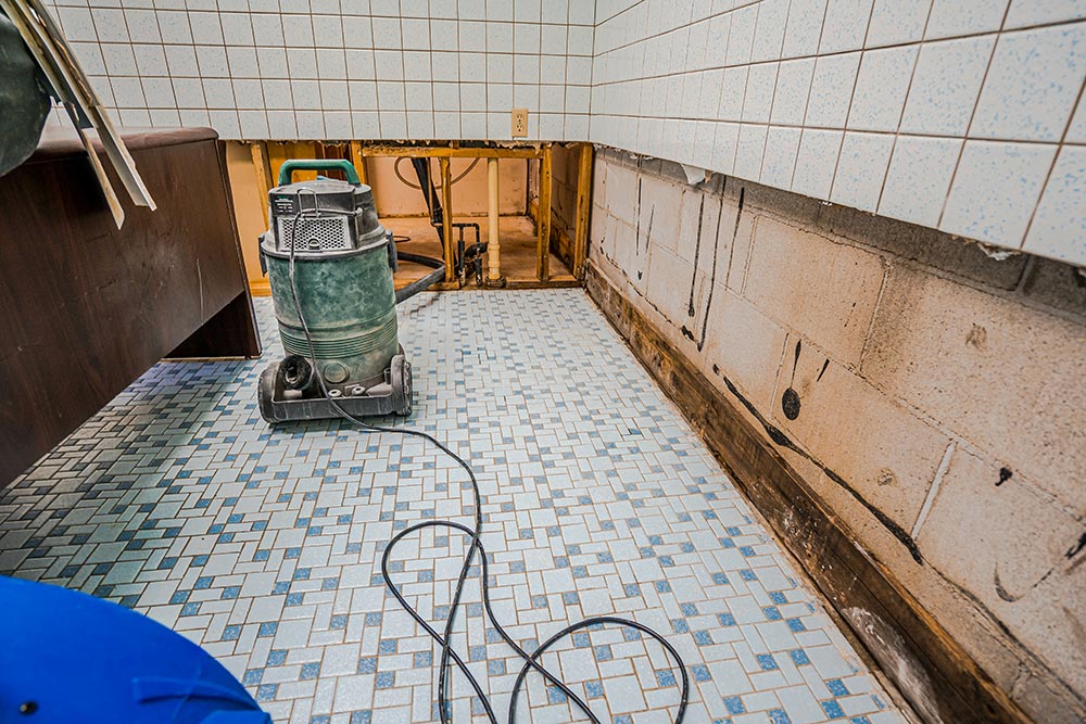 water damage repairs